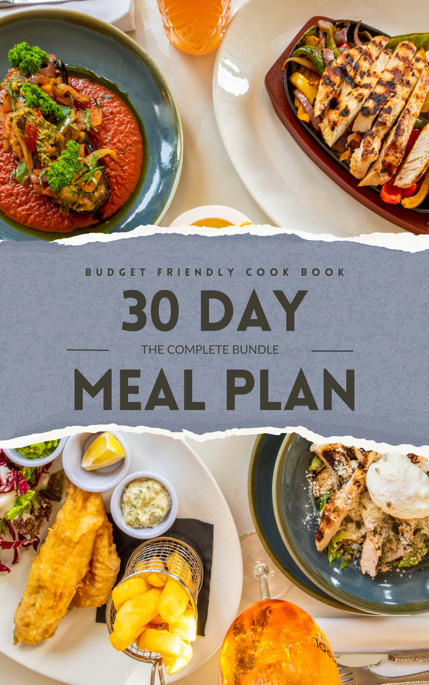 The Complete Budget-Friendly 30 Day Meal Plan Bundle